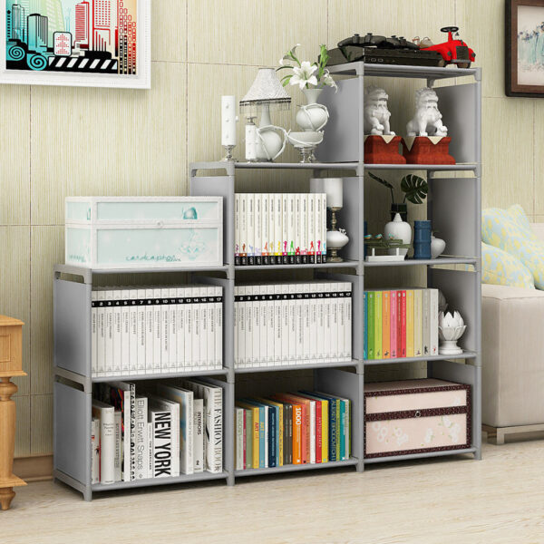 Trendy Divided Bookshelf