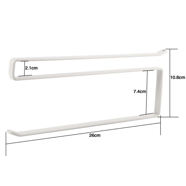 Space-Saving Under Cabinet Paper Towel Hack - Image 3